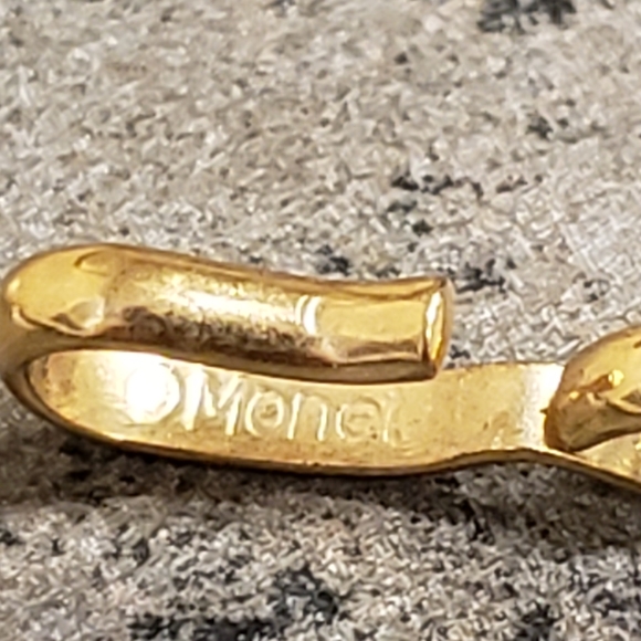 Monet 3 Strand Black & White Beaded Neckace vintage choker collar - Picture 8 of 9